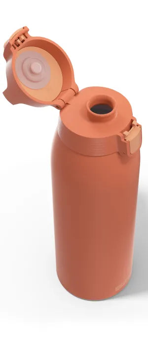 SIGG Shield Therm One 1.0L Eco Red Insulated Water Bottle - Keeps Drinks Hot/Cold for Hours - Perfect for Hiking, Gym & Outdoor Adventures