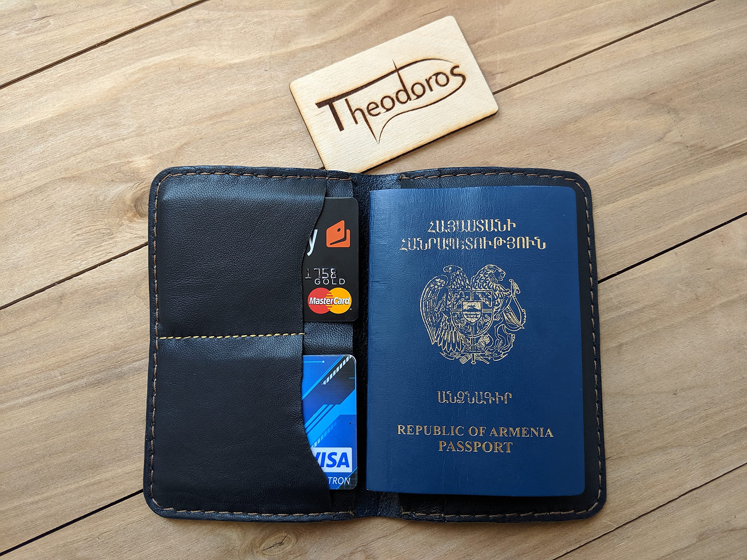 Premium 3D Genuine Leather Passport Holder - Hand-Carved & Hand-Painted Travel Wallet with Lion & Viking Designs - Custom Personalized Passport Cover for Men & Women - Perfect for International Travel, Business Trips & Luxury Gifts