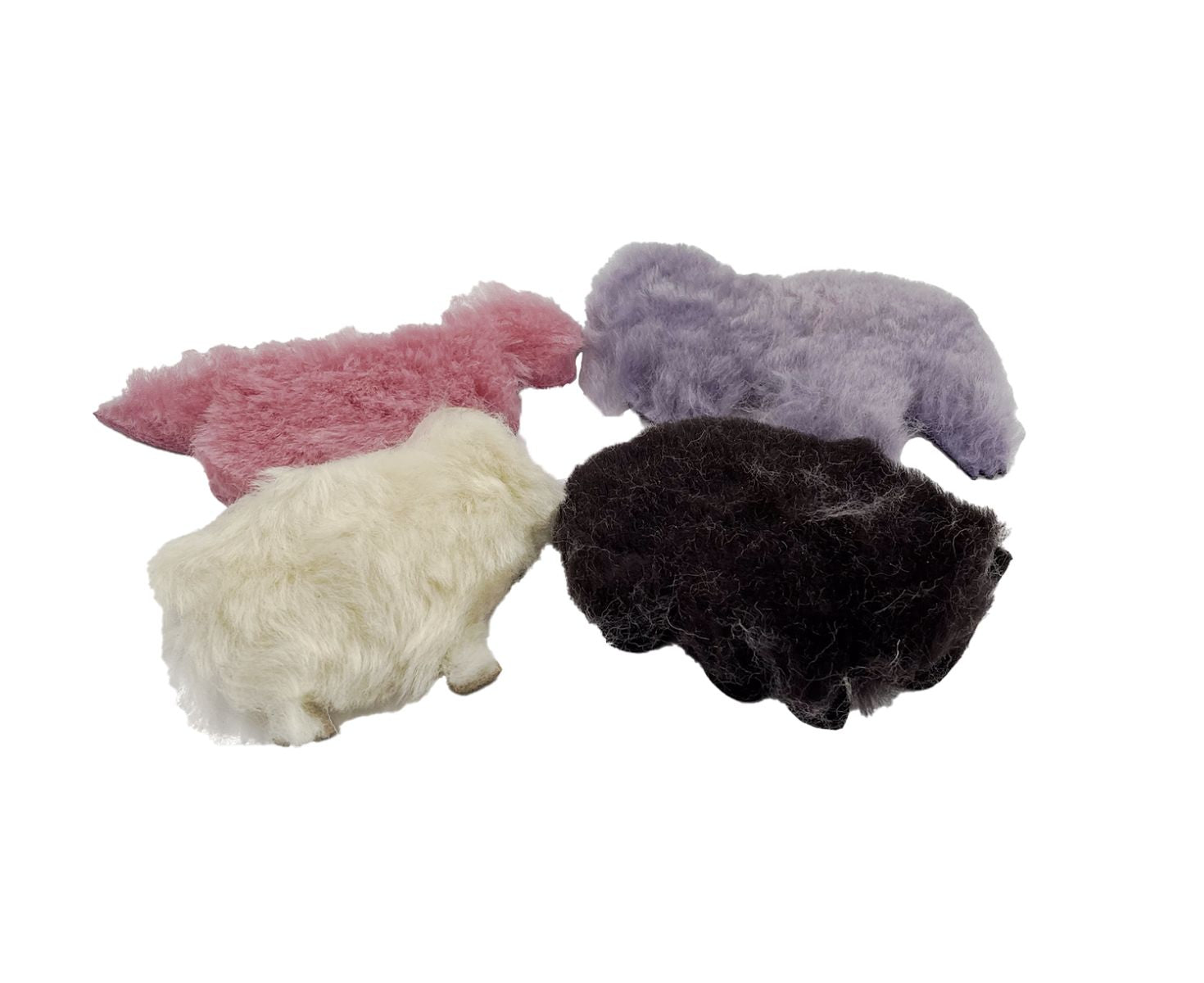 Animal Shaped Fabric Scraps - Eco-Friendly Crafting Material for DIY Sewing, Quilting & Upcycling Projects | Perfect for Patchwork, Stuffed Toys & Home Decor