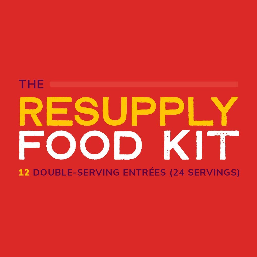 GOOD TO-GO Resupply Food Kit - Lightweight Dehydrated Meals for Camping & Backpacking | Just Add Water Backpacking Food | Nutritious & Delicious Alternative to Freeze Dried MRE | Perfect for Hiking, Emergency Preparedness & Outdoor Adventures