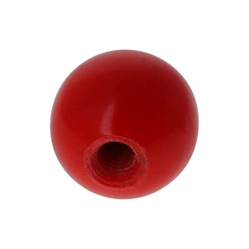 10Pcs Black Bakelite Ball Knob M5 Female Thread - 20mm/0.79