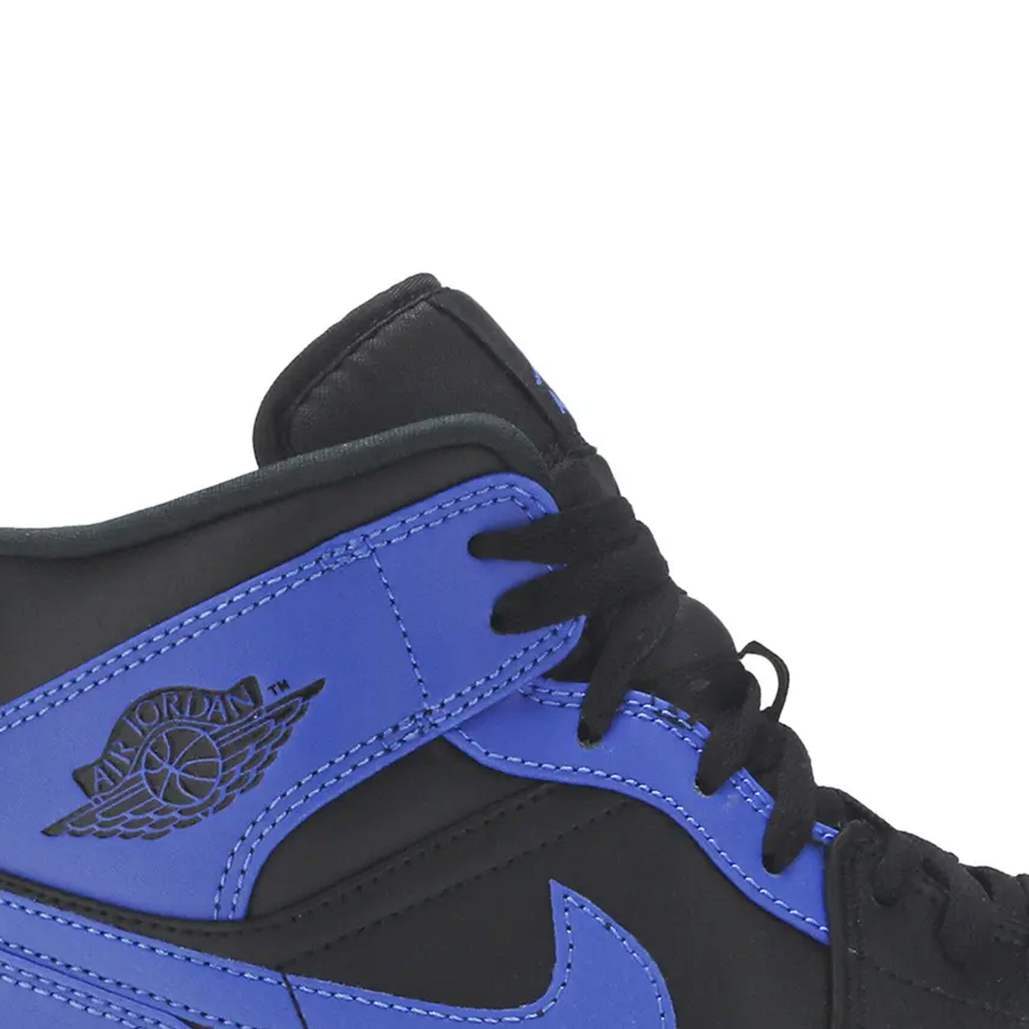Air Jordan 1 Mid 'Hyper Royal' Men's Basketball Shoes - Stylish Sneakers for Casual Wear, Street Fashion & Sports Performance