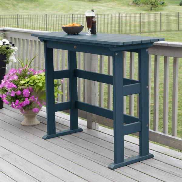 Lehigh Bar Height Balcony Table - Outdoor Bistro Table for Small Spaces, Patio, Deck & Balcony - Perfect for Coffee, Drinks & Dining Al Fresco