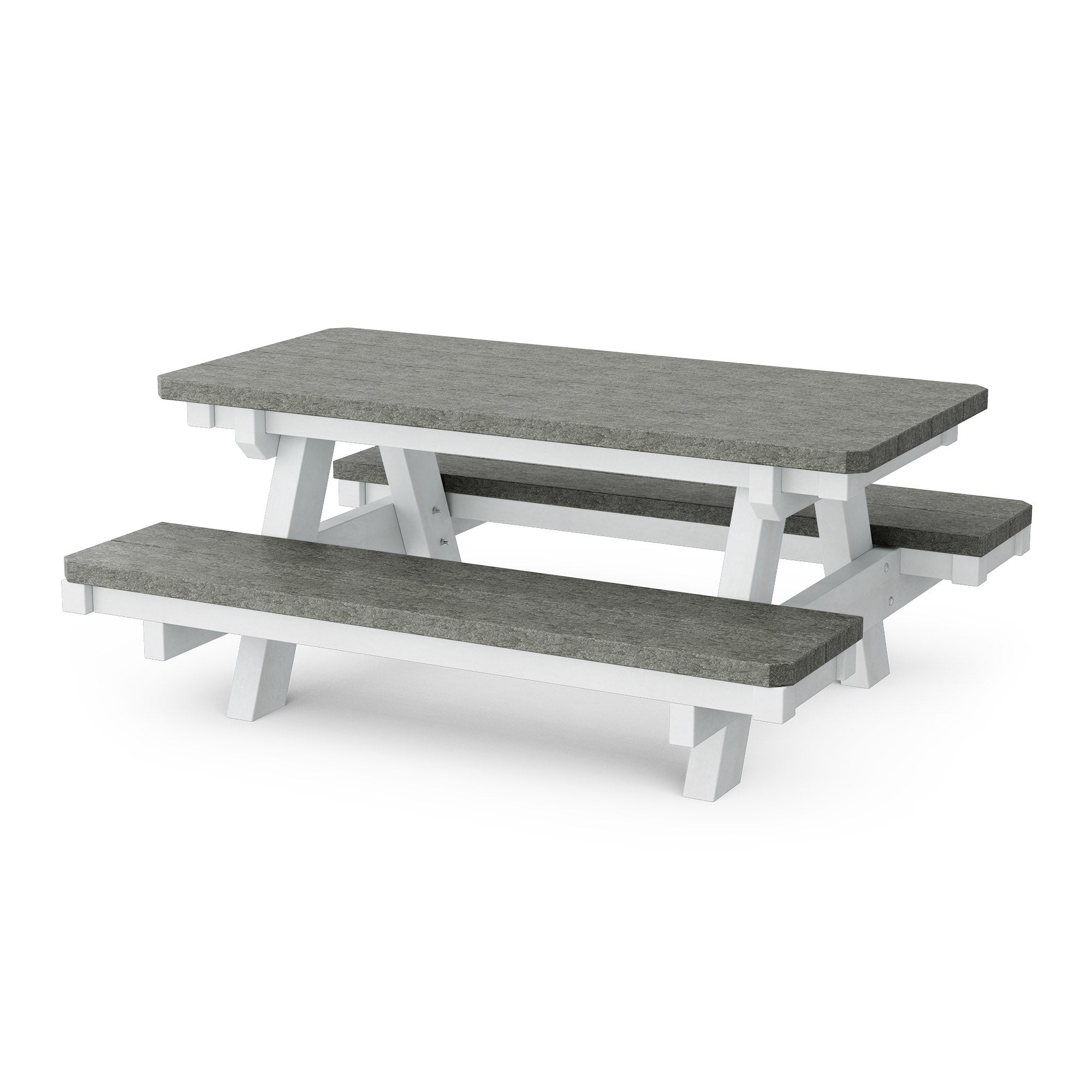 Heritage Kids Picnic Table - Durable Outdoor Wooden Table for Children's Playtime, Backyard, and Garden Activities