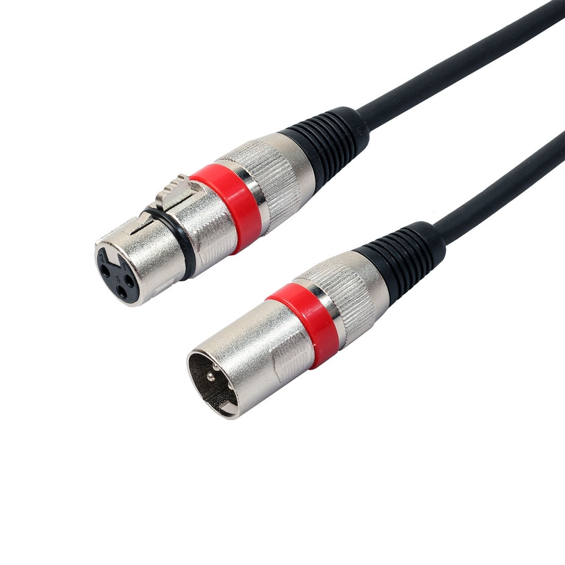 Premium XLR Male to Female Microphone Cable - High-Quality Audio Connector for Studio Recording, Live Performances & Podcasting