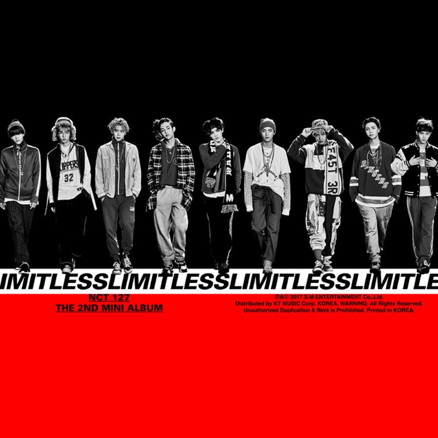 NCT 127 2nd Mini Album 'LIMITLESS' - K-Pop Music CD - Perfect for K-Pop Fans & Collectors | Great for Gifts, Parties & Music Enthusiasts