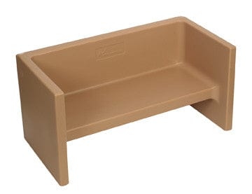 Adapta Bench - Solid Wood Outdoor Bench in Natural Woodland Colors - Perfect for Patio, Garden, and Backyard Relaxation