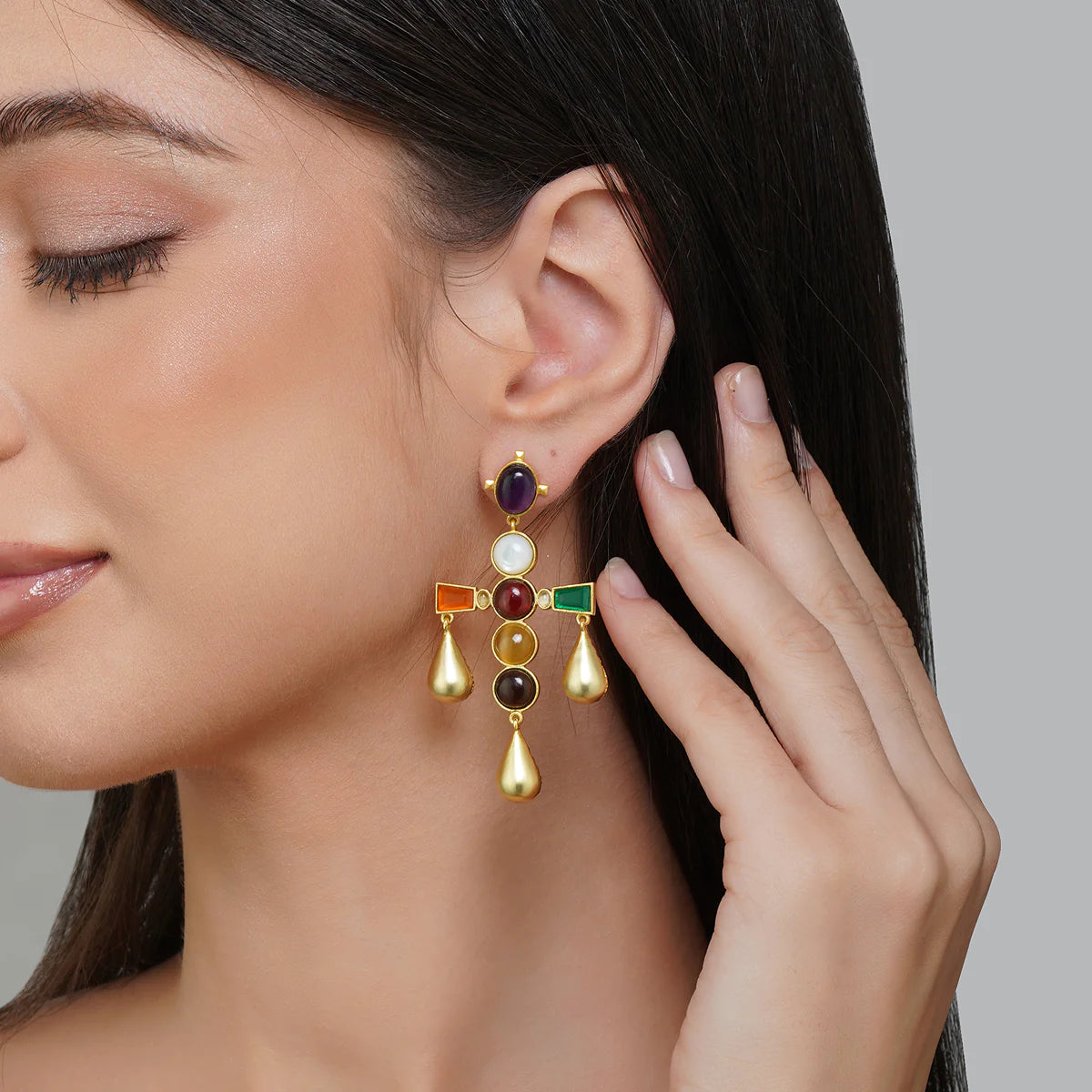 Style & Power Navratna Gemstone Gift Box - Perfect for Birthdays, Anniversaries & Spiritual Healing