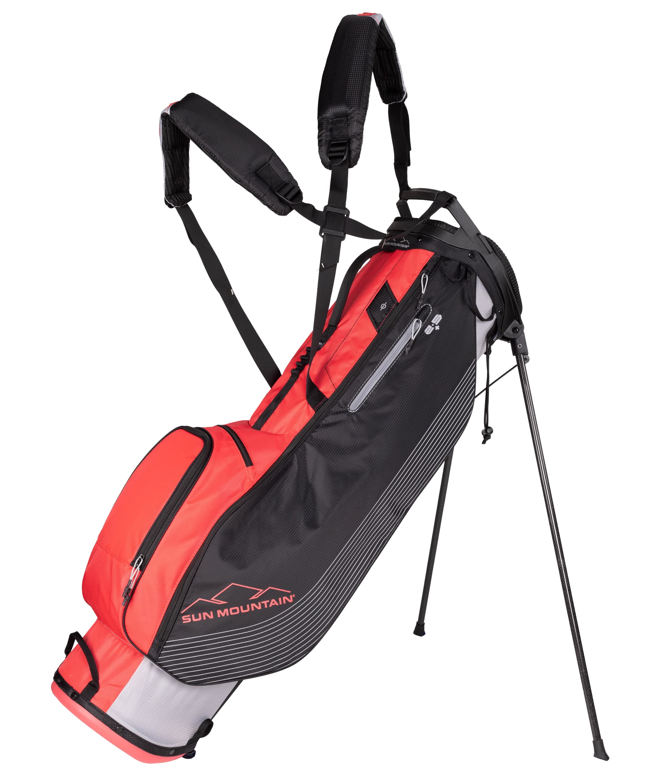 Sun Mountain Golf Prior Generation Ladies 2.5+ Stand Bag - Lightweight Women's Golf Bag with Comfortable Straps for Walking the Course | Perfect for Female Golfers on Practice Rounds & Weekend Games