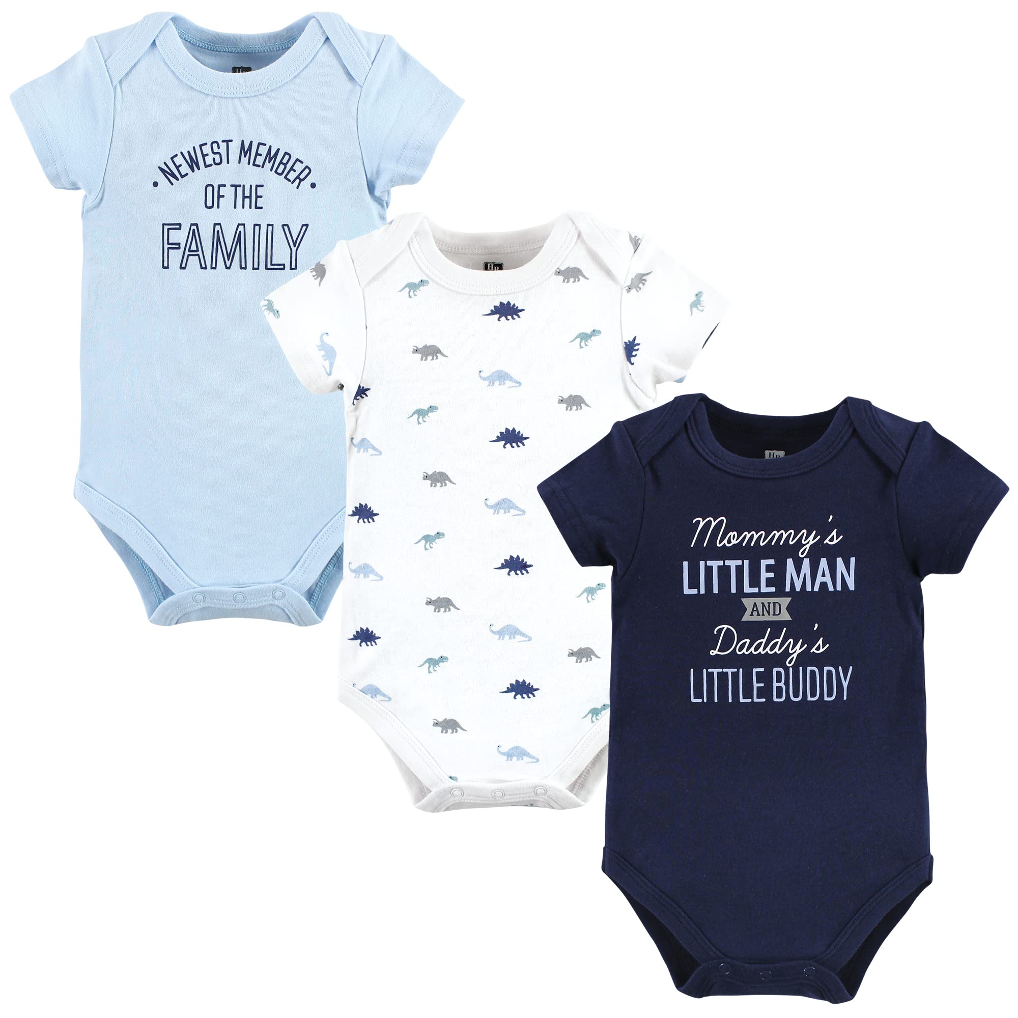 Hudson Baby Unisex Cotton Bodysuits for Newborns & Infants