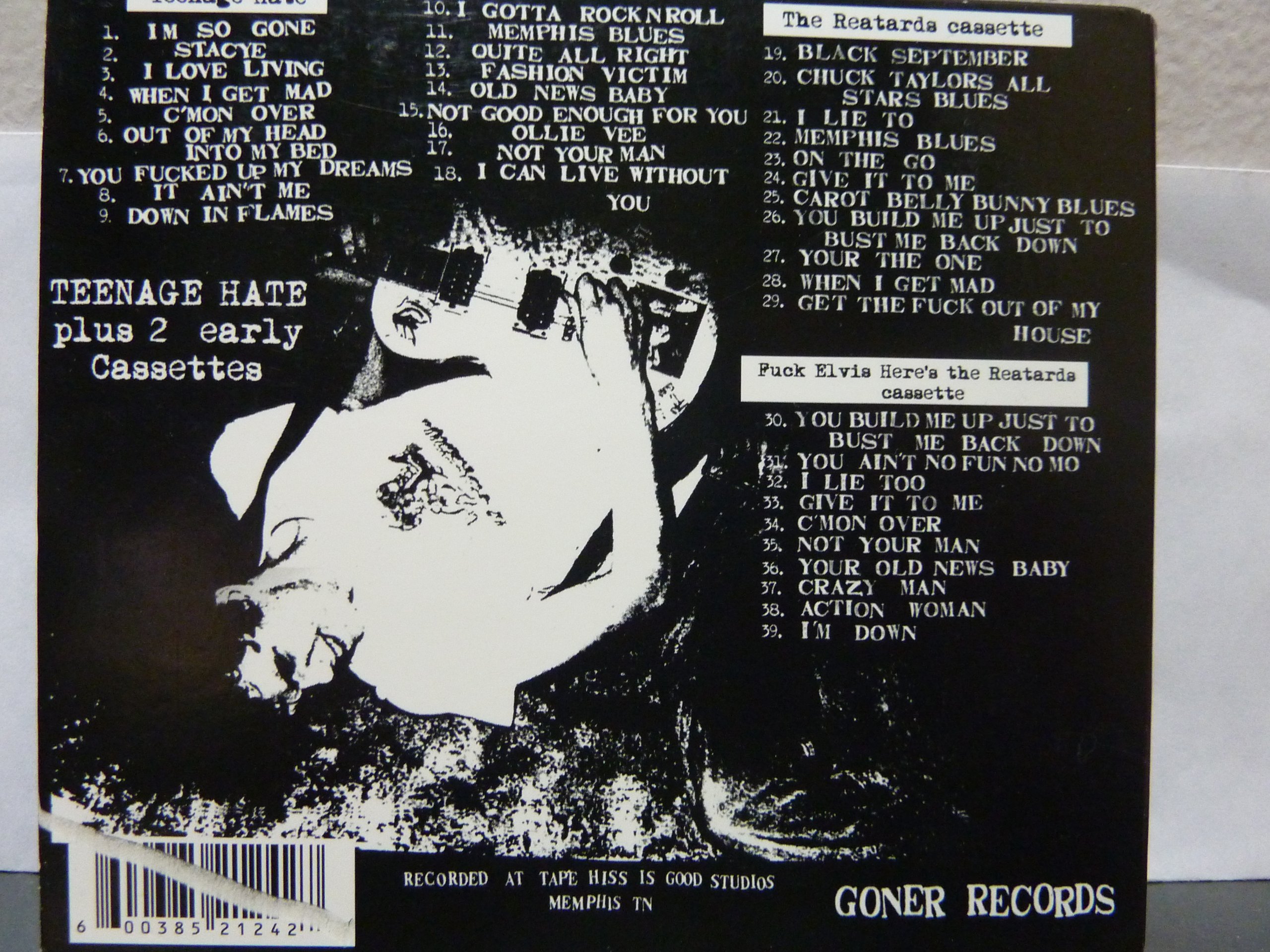 Reatards - Teenage Hate/Fuck Elvis Album | Punk Rock Music for Rebellious Teens & Underground Scenes