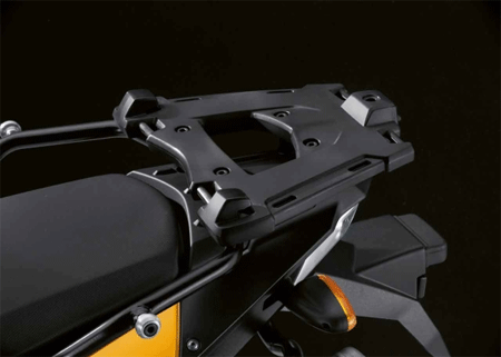 BMW F800GS F700GS F650GS Rear Rack & Vario Top Case Mount - Heavy Duty Motorcycle Luggage Carrier for Adventure Touring & Commuting