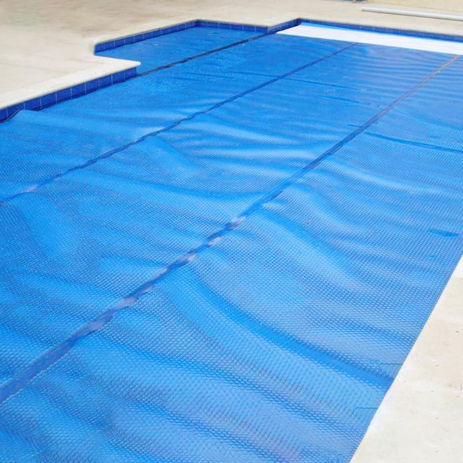 Solar Pool Cover for In-Ground Pools - 8ft to 37.5ft Sizes, Dust Proof & Heat Retention Insulation Film - Perfect for Winter Protection & Summer Heat Retention (350cmx550cm/11.5ftx18ft Option Available)