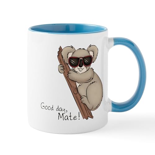 White/Blue Inside - Koala Mug