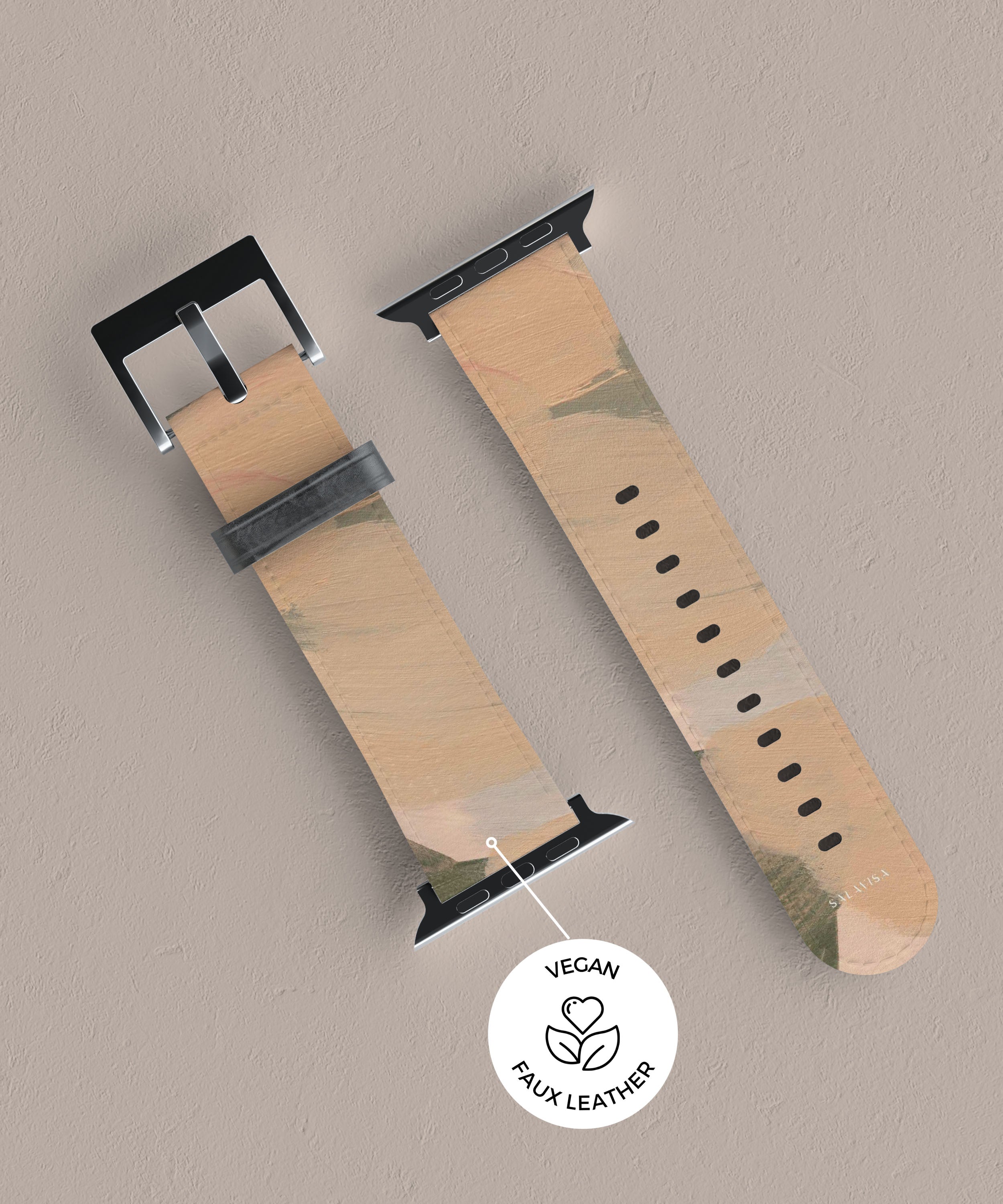 Sunny Canvas Apple Watch Band - Soft, Durable & Stylish Replacement Strap for Apple Watch Series 9/8/7/6/SE - Perfect for Workouts, Running & Everyday Wear