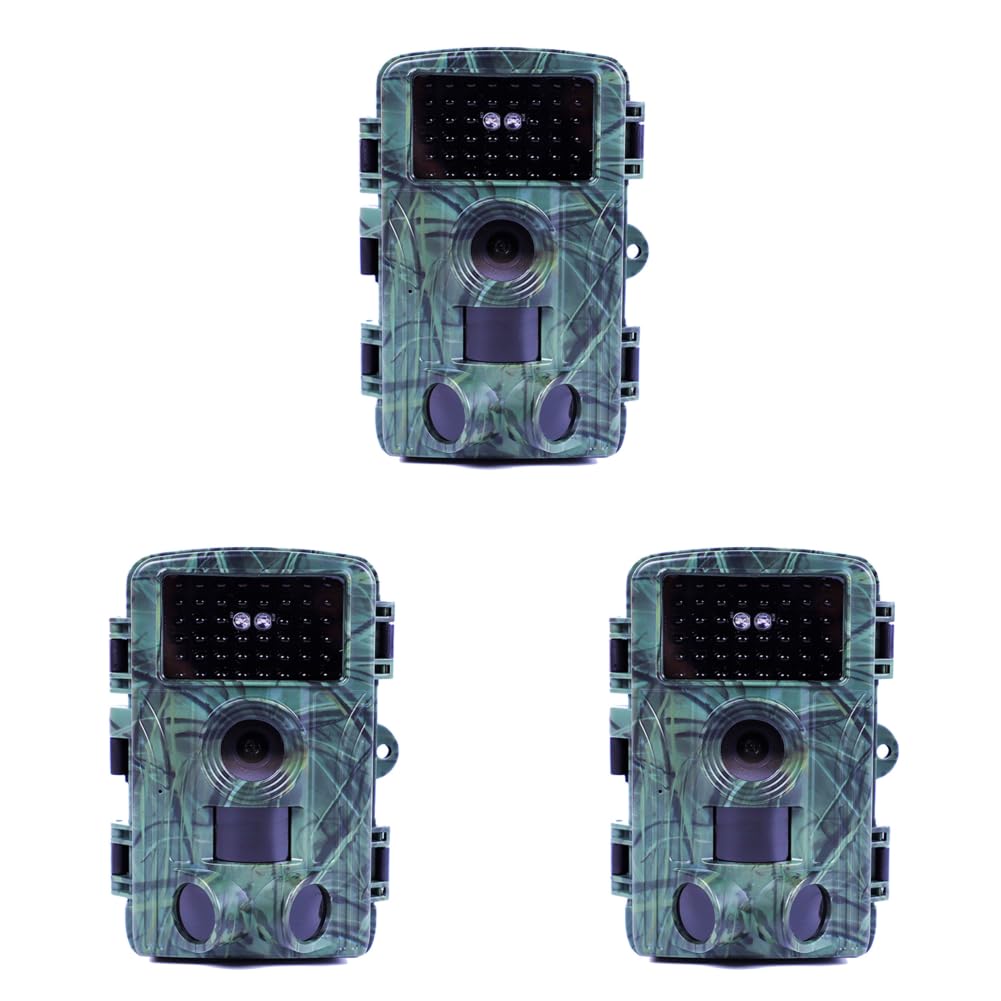 LYEAA 4K 60MP Waterproof Wildlife Camera with Infrared Night Vision & WiFi - Outdoor Hunting/Trail Game Camera for Wildlife Monitoring, Home Security, and Nature Photography
