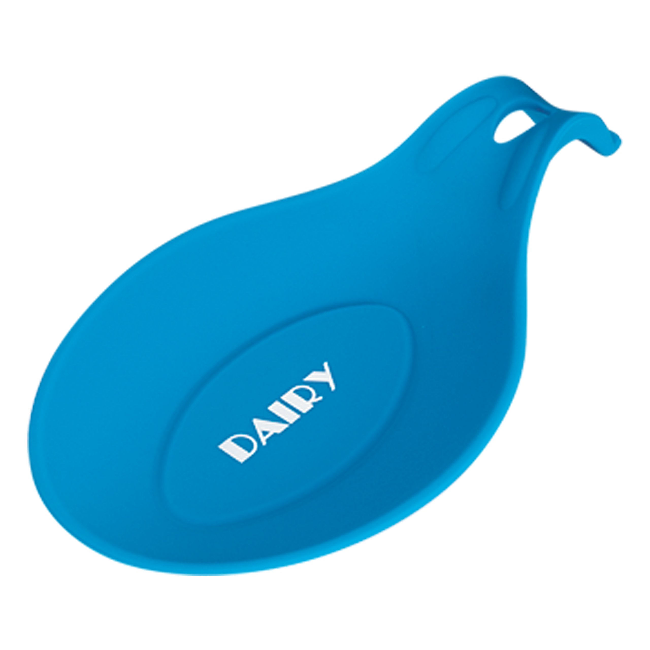 Heat Resistant Blue Silicone Spoon Rest - Durable Non-Slip Kitchen Utensil Holder for Ladles, Spoons & Cooking Tools - Oven & Counter Safe - Perfect for Kosher Cooking & Serving - Ideal for Stovetop, Baking & Meal Prep