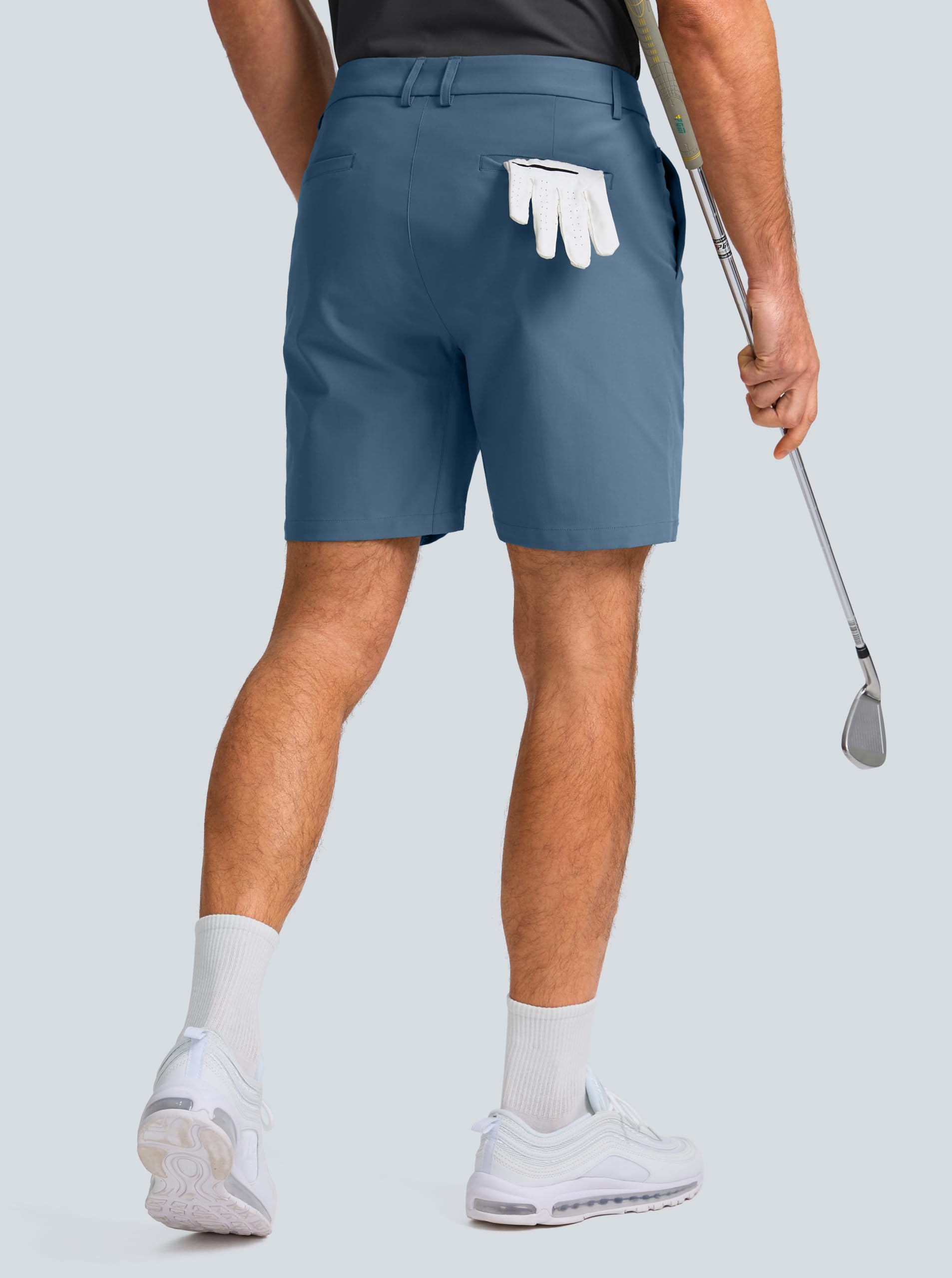 Obla Men's Stretch Golf Shorts - 7