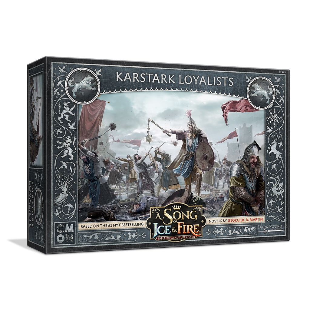 Game of Thrones SIF: Karstark Loyalists Miniature Figures - Collectible Tabletop Gaming for Fantasy Battles & Role-Playing