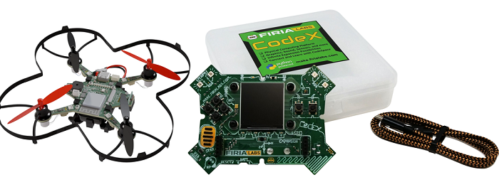 Firia Labs CodeAIR Python Coding Kit for Kids - Learn to Code & Fly Drones (2 Options) | STEM Education & Robotics Learning for Beginners