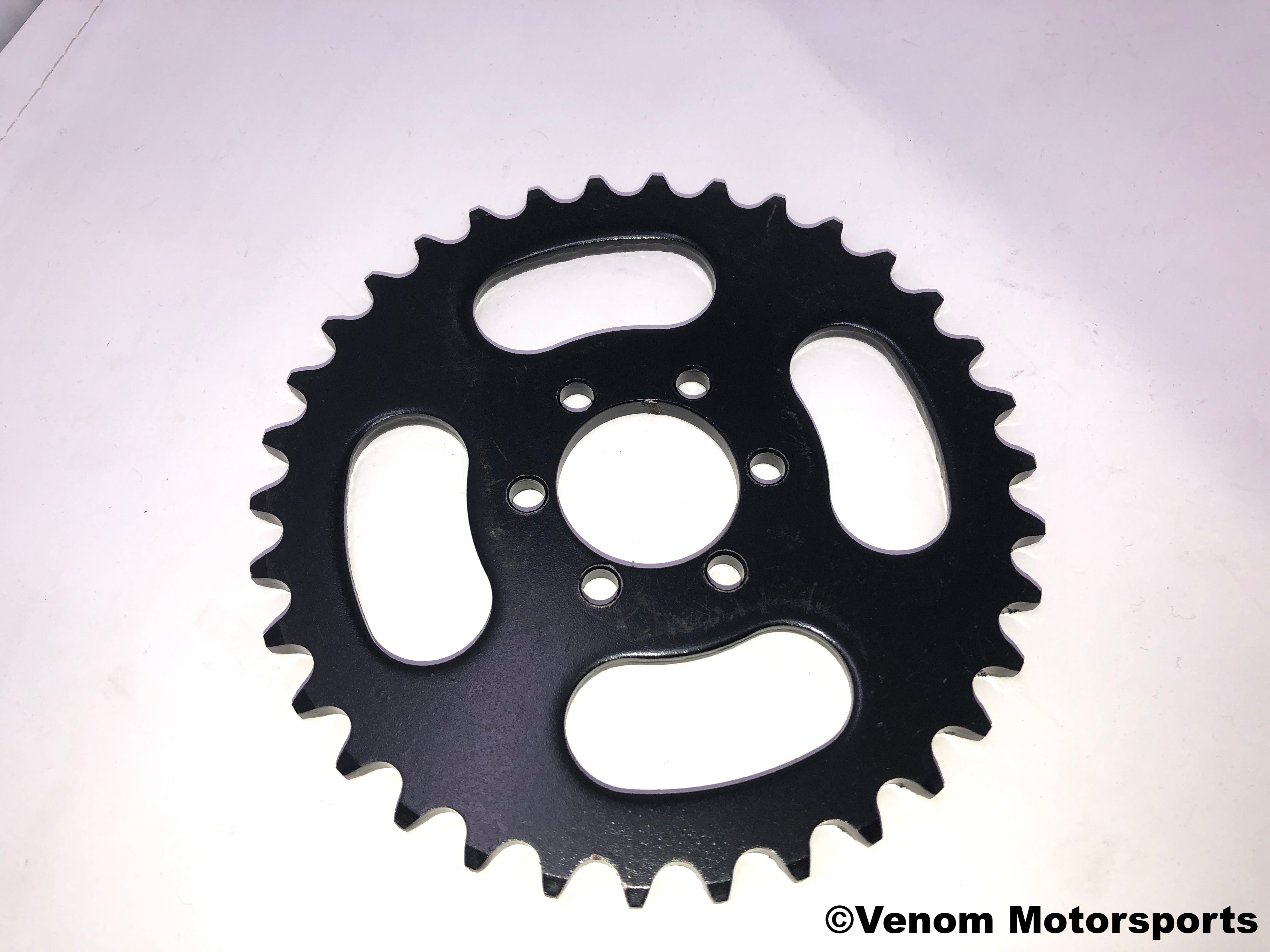 Venom X15 Replacement Rear Sprocket - High-Performance Motorcycle Sprocket for Smooth Riding & Durability | Perfect for Off-Road Adventures & Daily Commuting