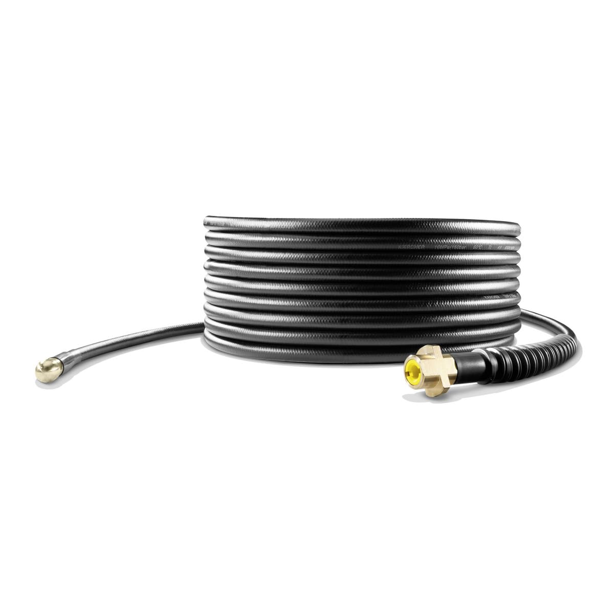 Kärcher 7.5m Pipe and Drain Cleaning Kit for K2-K7 Series Pressure Washers | High Pressure Hose Nozzle for Home & Garden Cleaning | Perfect for Driveways, Patios & Outdoor Surfaces