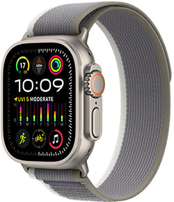 Apple Watch Ultra 2 (GPS + Cellular) 49mm Titanium Smartwatch with Fitness Tracker & Heart Rate Monitor - Perfect for Outdoor Adventures, Workouts & Daily Activity Tracking