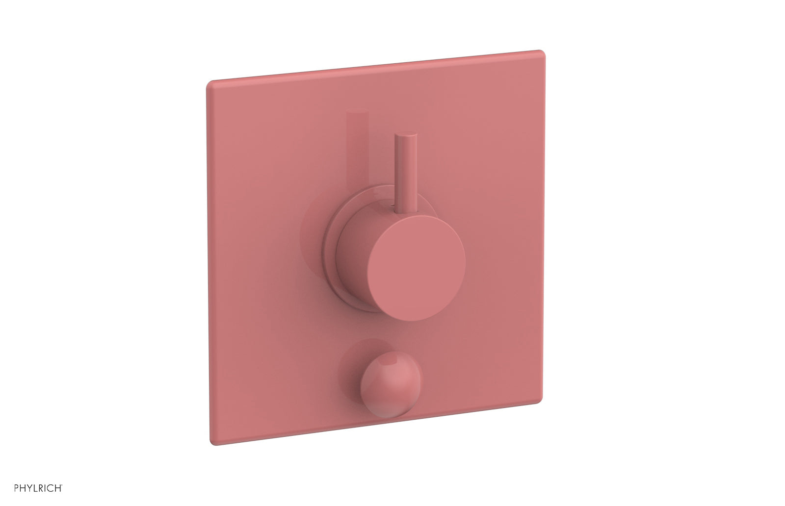 BASIC II Pressure Balance Shower Plate with Diverter and Handle Trim Set 4 203 - Chrome Finish for Bathroom & Shower Installation - Perfect for Home Renovation and Modern Bathroom Upgrades