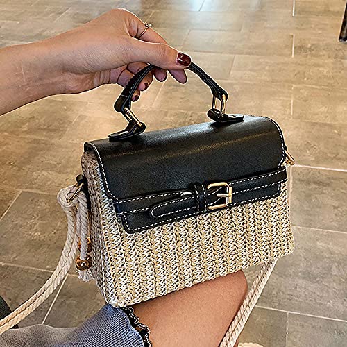 Goclothod Straw Handbags for Women - Summer Beach Shoulder Bag & Envelope Purse - Perfect for Vacation, Pool Parties, and Outdoor Events