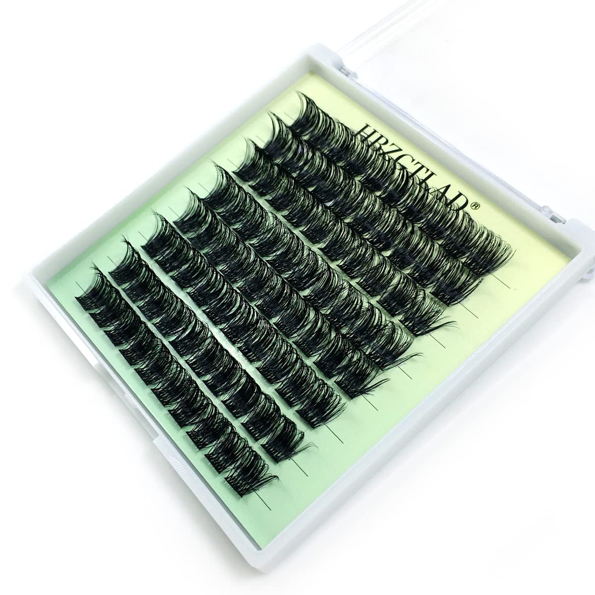 3D Fluffy Single Cluster False Lashes - 14mm Volume Fans Natural Fake Eyelashes for Eye Extension | Perfect for Daily Wear, Parties & Special Occasions