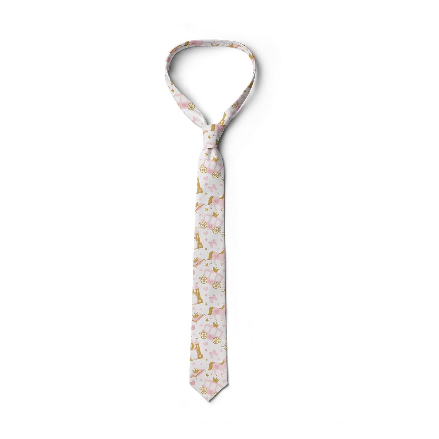 Ambesonne Cartoon Tale Style Necktie - 3.7
