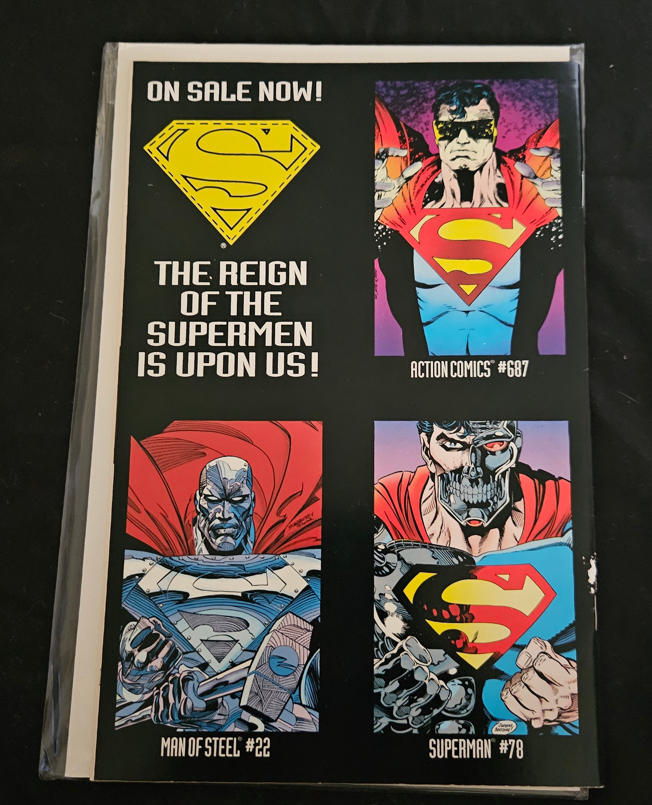 DC Comics The Adventures of Superman #501 (June 1993) - 1st Appearance of Superboy - Near Mint Condition - Collectible Comic Book for DC Fans & Superhero Enthusiasts