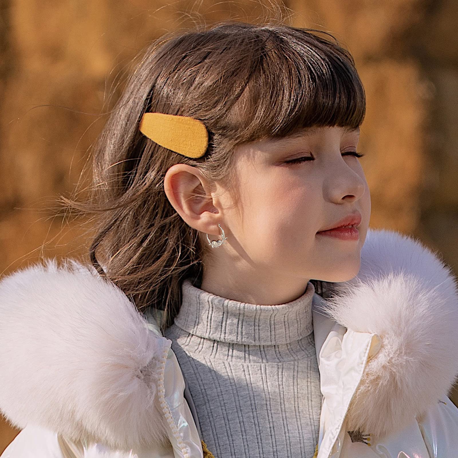 Sterling Silver Sloth Hoop Earrings for Women & Girls - Hypoallergenic Cute Animal Earrings for Sensitive Ears, Dainty Lightweight Huggie Hoops - Perfect Birthday & Christmas Gift for Teens, Best Friend Gifts, Everyday Wear & Special Occasions