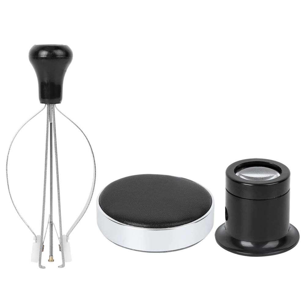 Professional Watch Repair Tool Kit - Watch Hand Remover, Magnifier, Aluminum Lifter & Plunger Puller for Watchmakers | Perfect for Watch Repair, Maintenance & DIY Projects at Home or Workshop