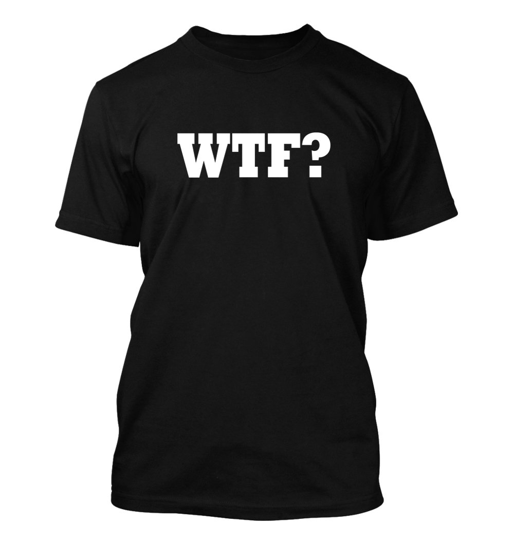 Funny Humor Men's T-Shirt - Middle of the Road WTF #58 Graphic Tee for Casual Wear & Gifts | Perfect for Parties, Everyday Outfits & Comedy Lovers