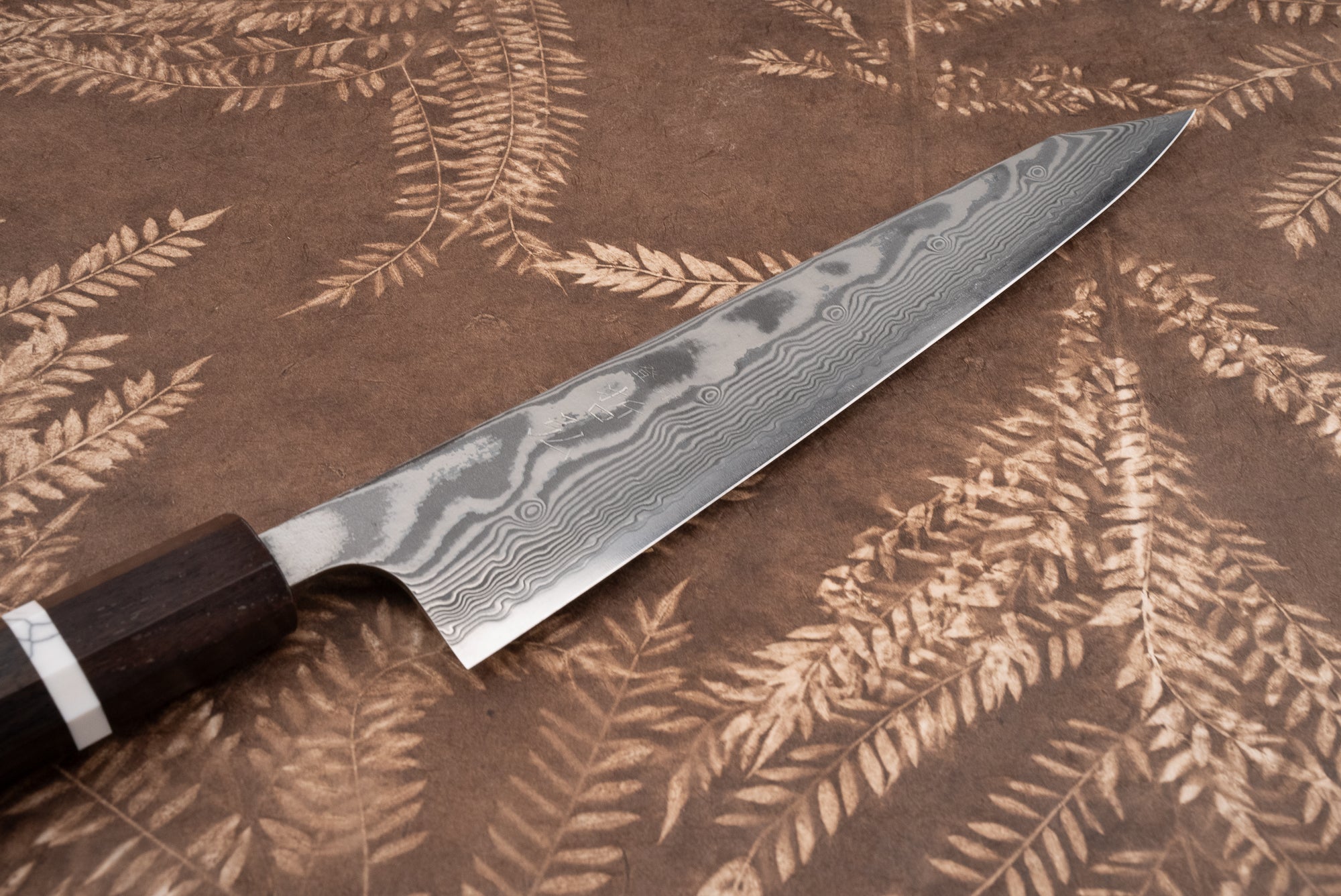 Premium Tetsuhiro SG2 Damascus Kiritsuke Sujihiki Knife 240mm - Japanese Chef Knife for Slicing Meat, Sushi & Vegetables - Perfect for Professional Chefs & Home Cooking Enthusiasts