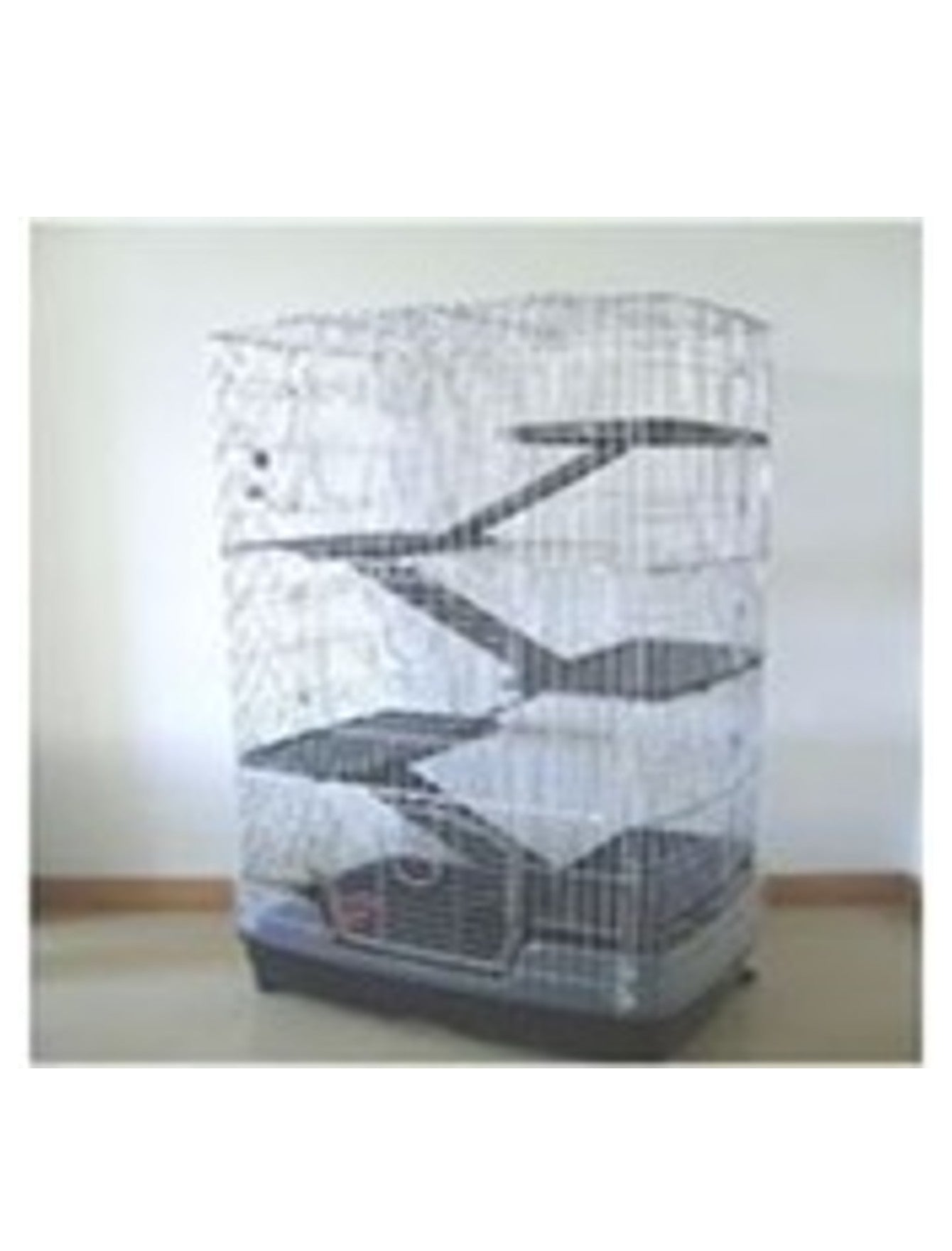 5-Tier Chinchilla Cage 89x59x159cm - Spacious Multi-Level Small Animal Habitat for Chinchillas, Rabbits, Ferrets - Perfect for Play, Exercise & Safe Indoor Pet Housing