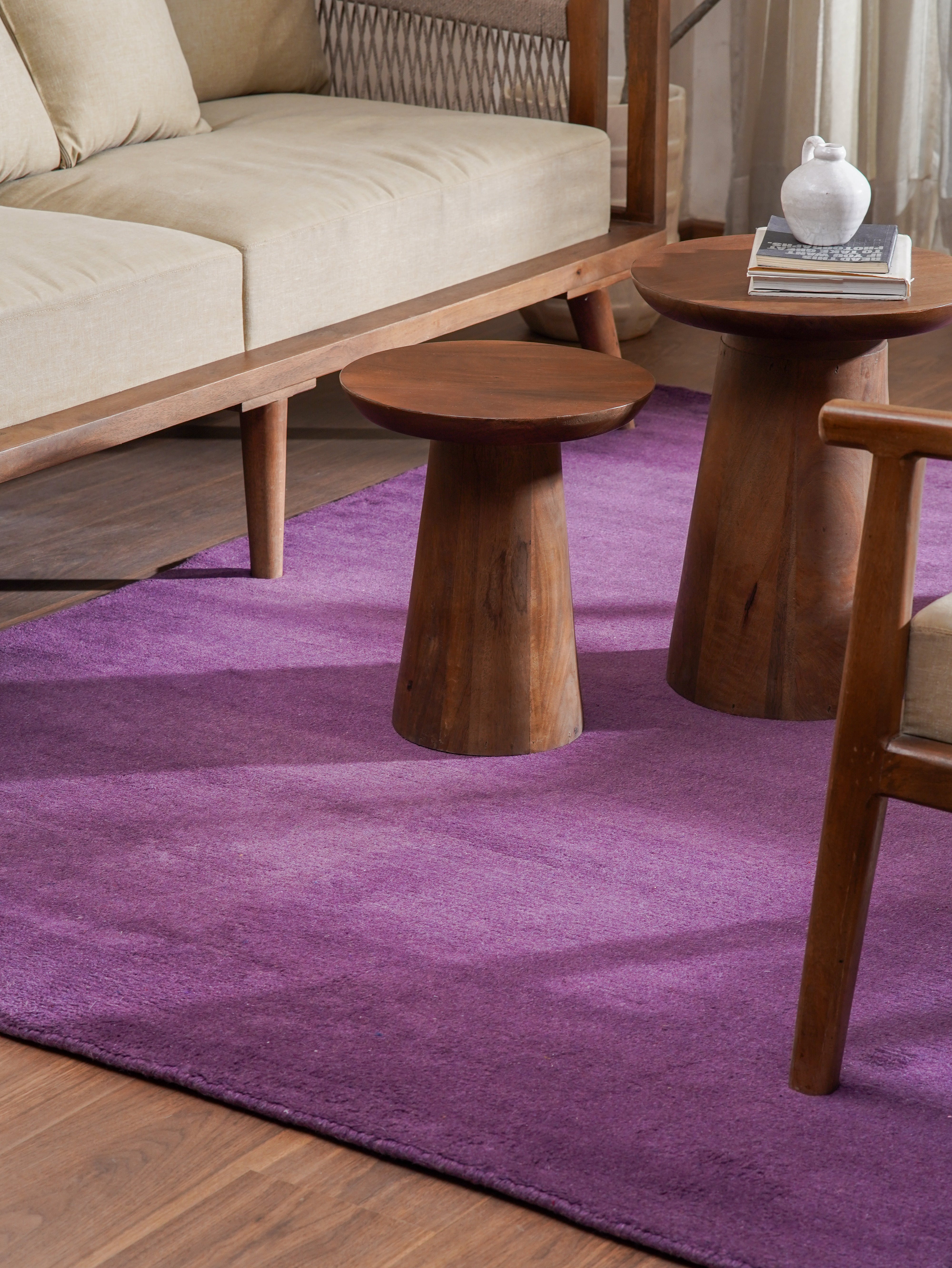 Scintillate Hand Knotted Rug - Premium Handmade Wool Area Rug for Living Room, Bedroom & Dining Room - Soft & Durable Home Decor