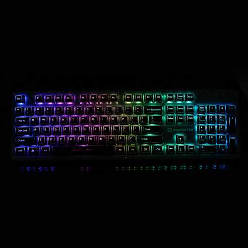 108 Key ABS OEM Profile Translucent Backlit Keycap Set for Mechanical Gaming Keyboard - Perfect for Typing, Gaming & Office Work