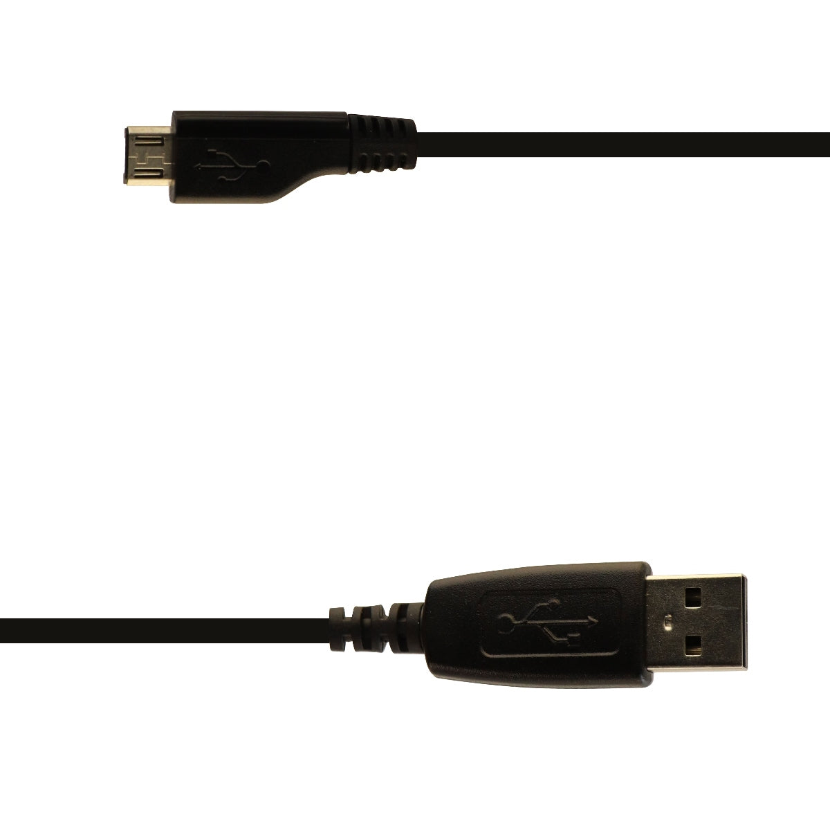2-Pack Samsung ECC1DU2BBE 5Ft Micro USB Charging & Sync Cable - Fast Charging & Data Transfer for Smartphones, Tablets, Cameras - Black (Perfect for Home, Office & Travel)
