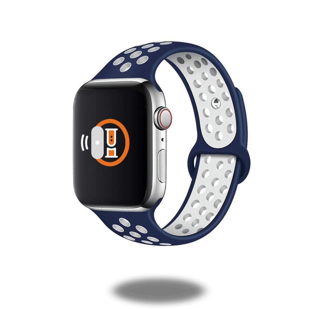 Premium Silicone Active Sport Bands - Durable & Comfortable Fitness Tracker Bands for Running, Gym & Outdoor Workouts - Perfect for Apple Watch, Fitbit & Garmin Trackers