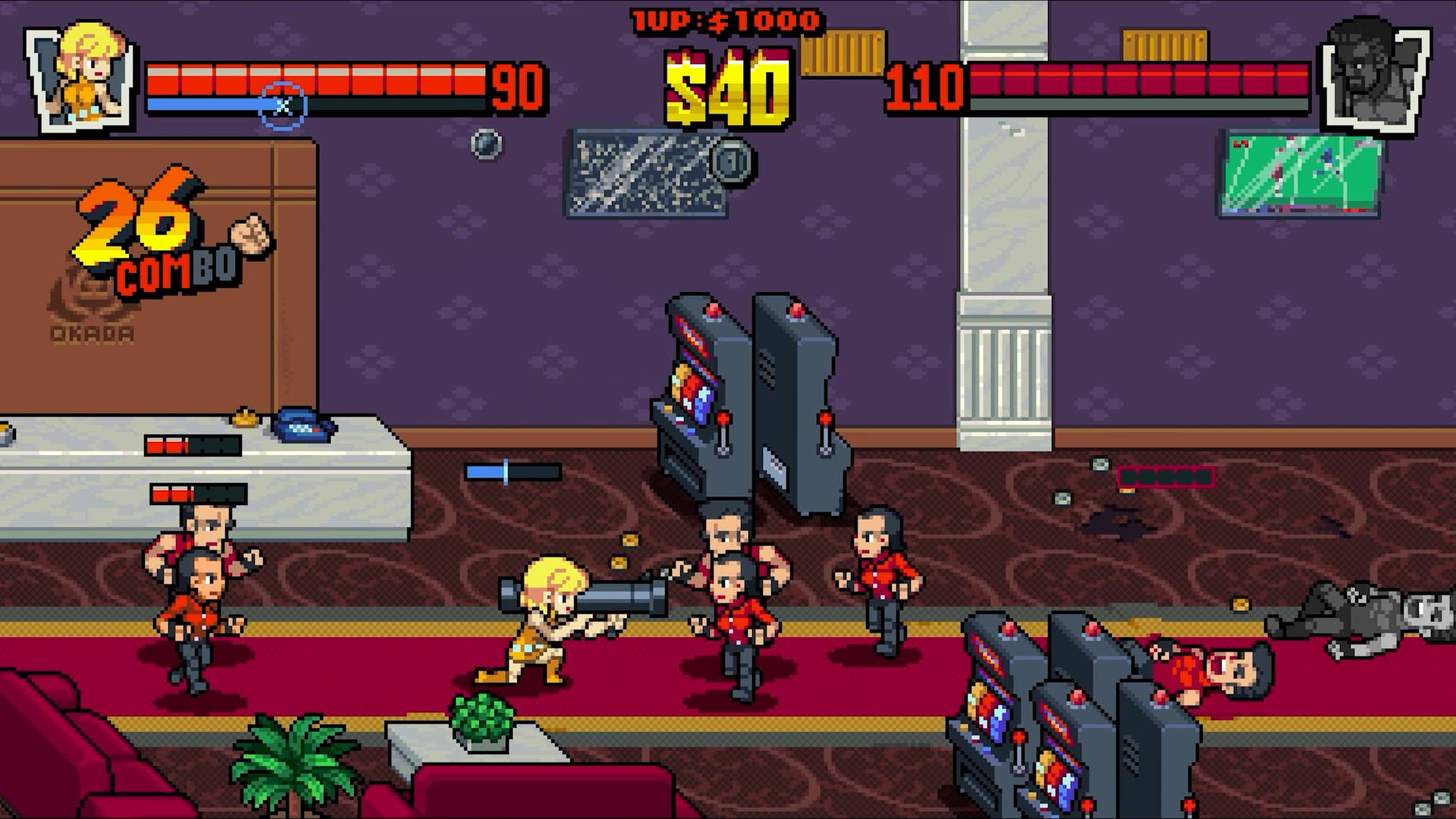 Double Dragon Gaiden: Rise of the Dragons - Xbox Series X & Xbox One Fighting Game | Classic Beat 'Em Up Action for Multiplayer & Single Player Gaming