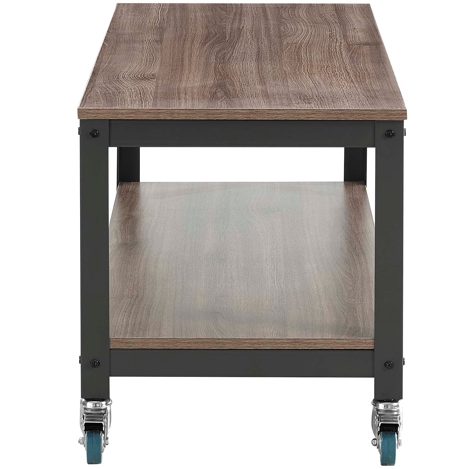 Vivify 3-Tier Wooden Serving Tray Stand for Living Room, Kitchen, or TV - Perfect for Snacks, Drinks, and Home Decor