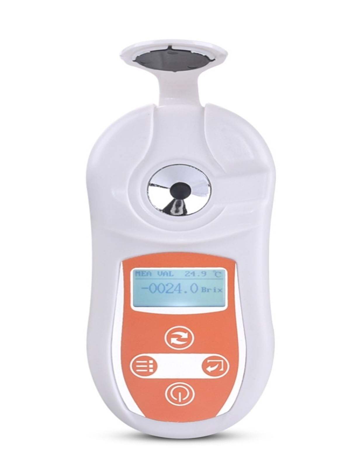 Digital Brix Refractometer 0-25.0% - PAL-101 Sugar Content Tester for Cutting Fluid Concentration Measurement | Perfect for Home Brewing, Wine Making & Food Processing