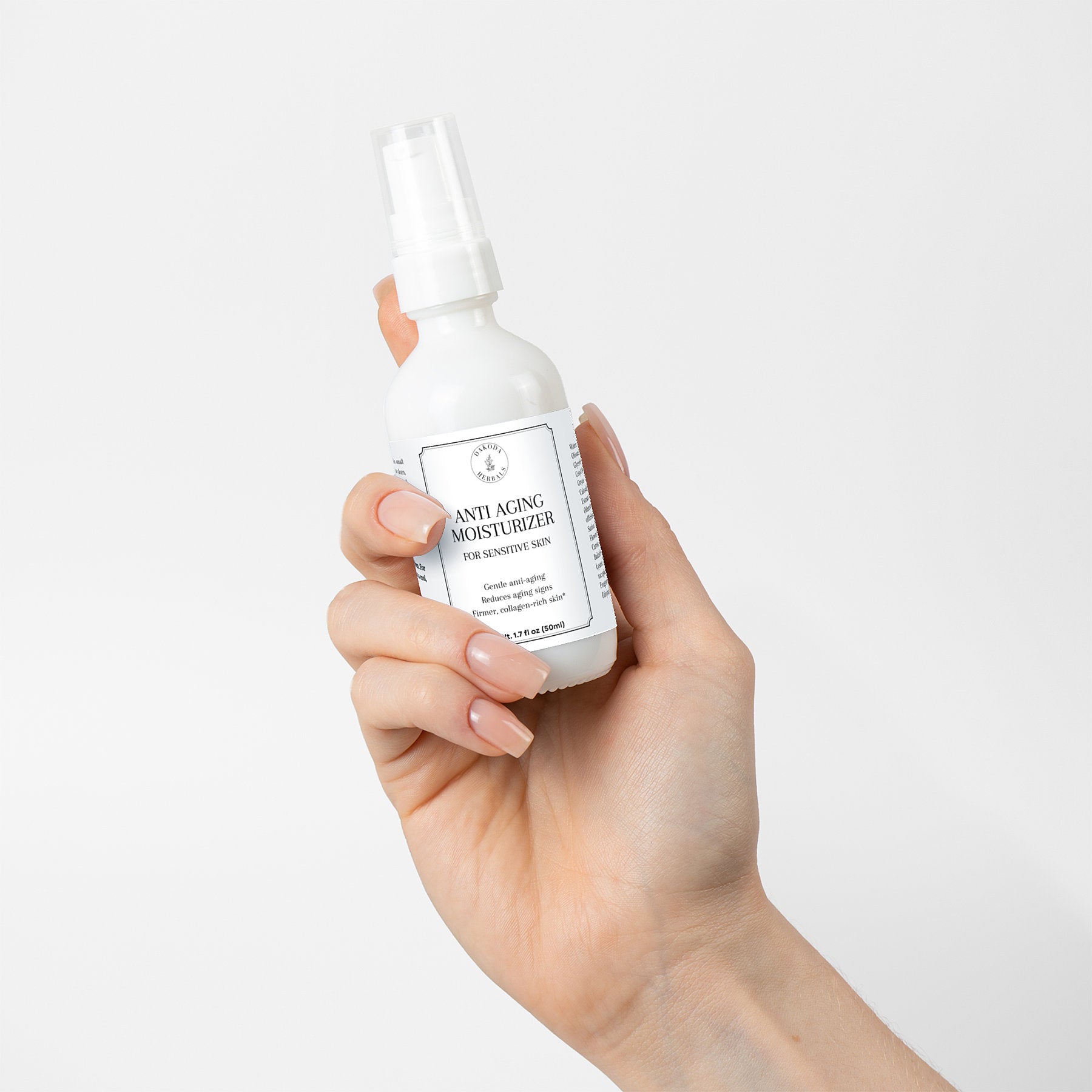 Anti Aging Moisturizer for Sensitive Skin - Collagen Boosting & Hydrating Face Cream for Skin Renewal | Gentle Daily Moisturizer for Dry Skin Care Routine