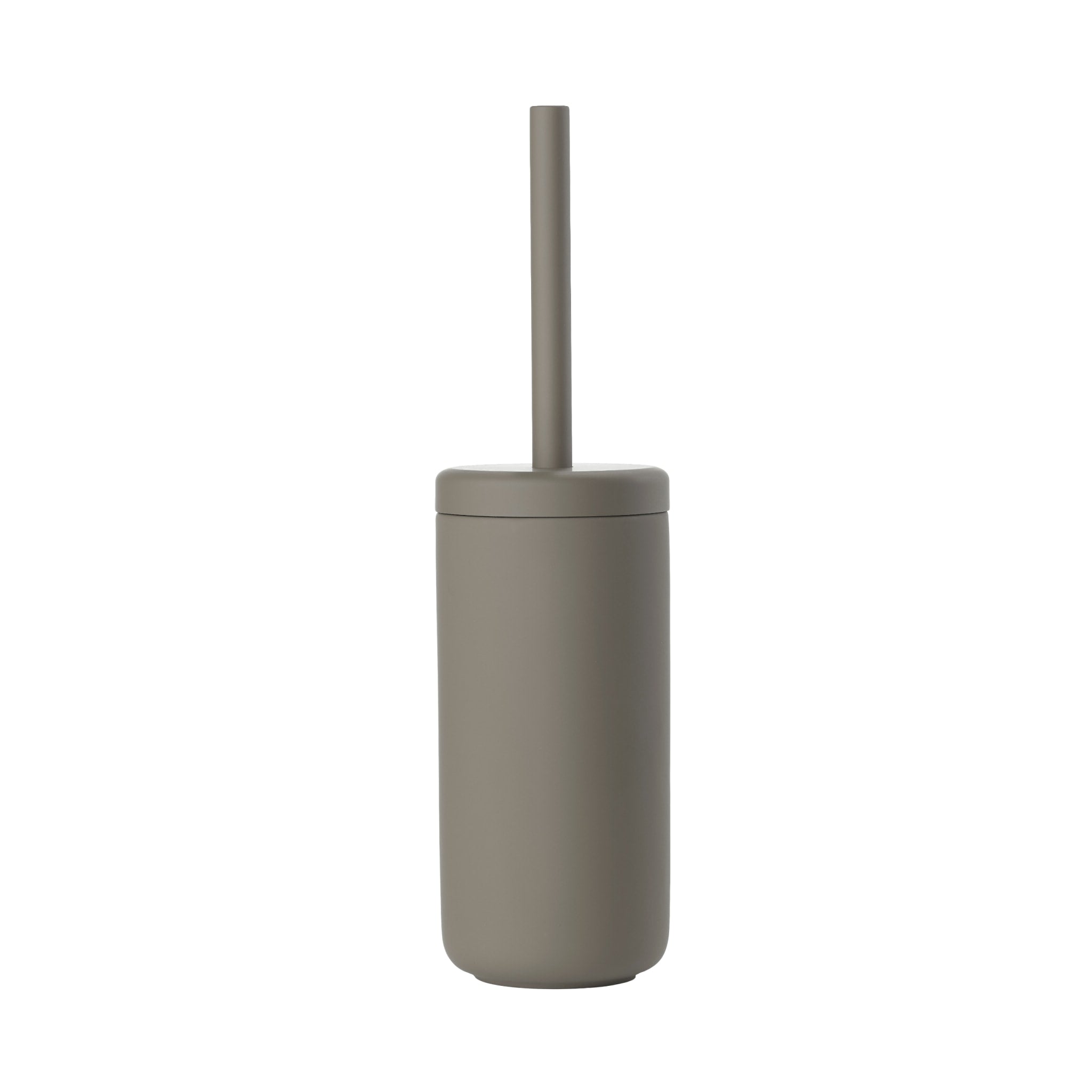 ZONE DENMARK Ume Toilet Brush in Taupe - Modern Bathroom Cleaning Tool for Hygienic Home