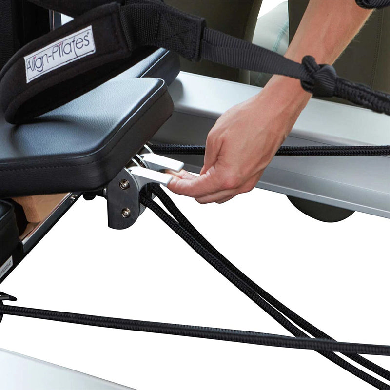 Align Pilates Rope Adjuster Guide - Premium Yoga Strap for Home & Studio Workouts - Perfect for Stretching, Strength Training and Rehabilitation Exercises