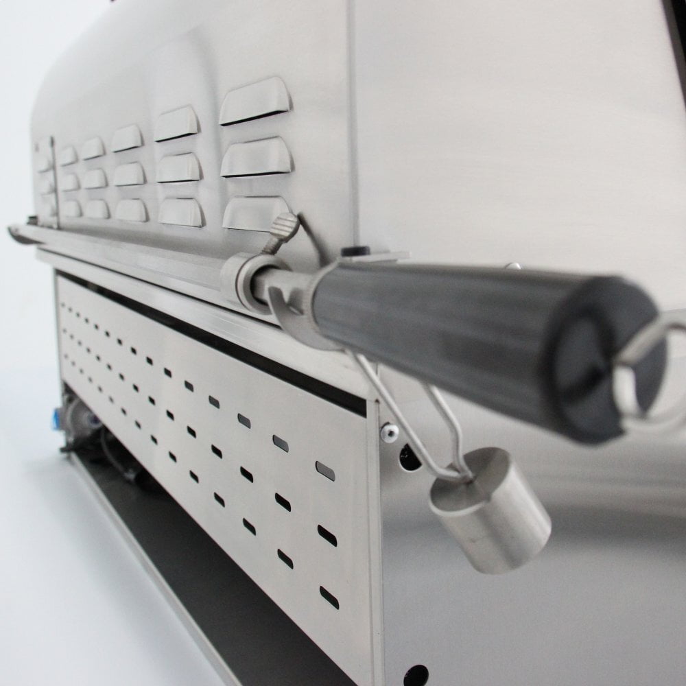 Blaze Professional 34 Inch 3 Burner Built-In Natural Gas Grill with Rear Infrared Burner - BLZ3PRONG | Outdoor Cooking, Backyard BBQ, Patio Entertaining