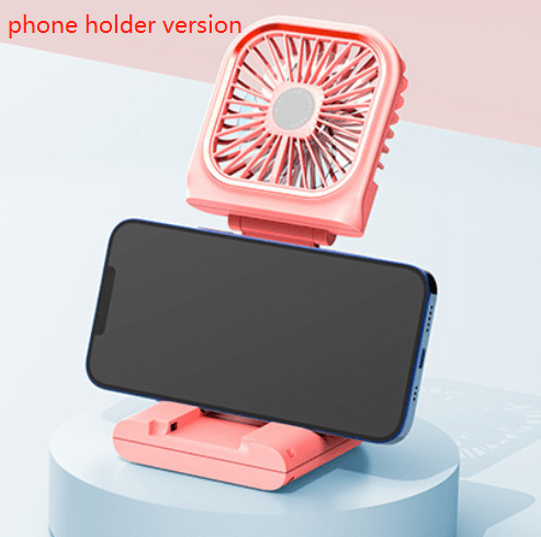 White with phone holder
