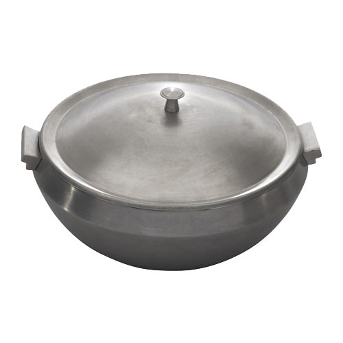 Vintage Round Chafer with Lid - 5 Quart Capacity for Buffets, Catering & Serving - Arcata 922398 Stainless Steel Food Warmer for Parties & Events